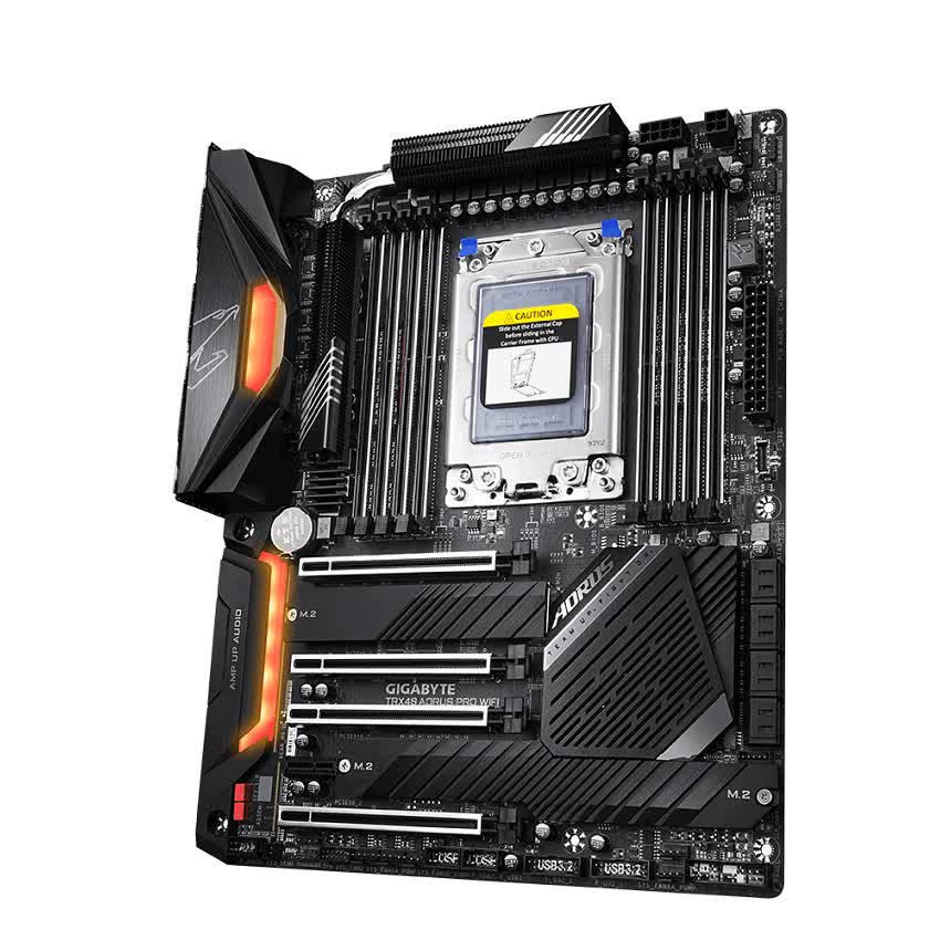 Mainboard GIGABYTE TRX40 AORUS PRO WIFI (AMD TRX40, Socket sTRX4, ATX, 8 khe RAM DDR4)
