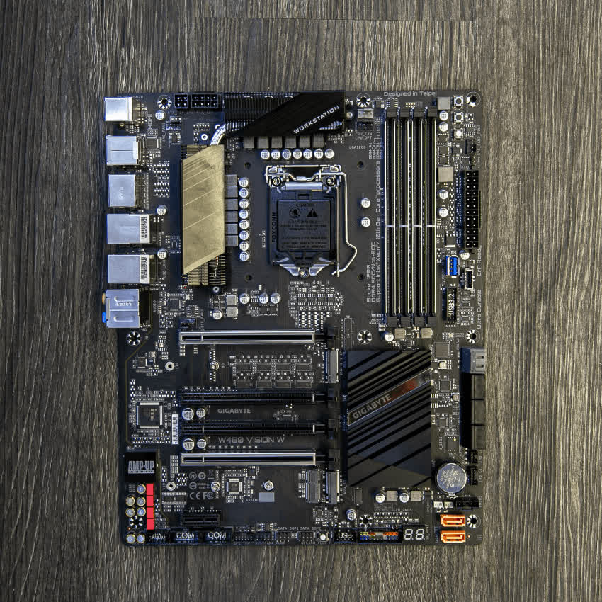 Mainboard Gigabyte W480 VISION W (W480, socket 1200, ATX, 4 khe RAM DDR4)