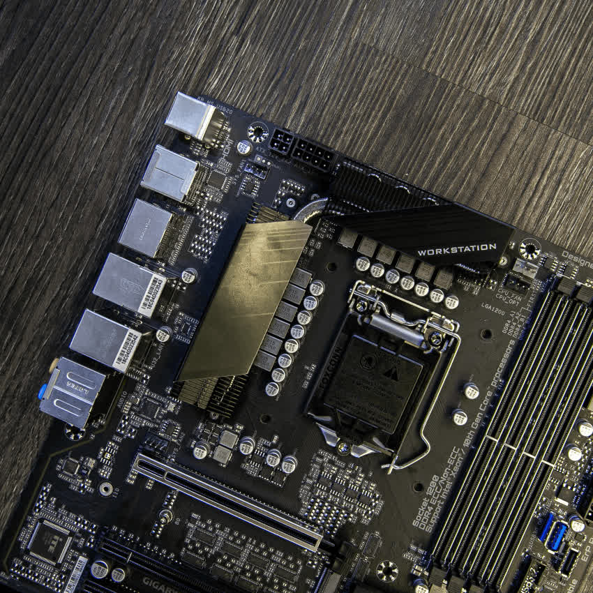 Mainboard Gigabyte W480 VISION W (W480, socket 1200, ATX, 4 khe RAM DDR4)