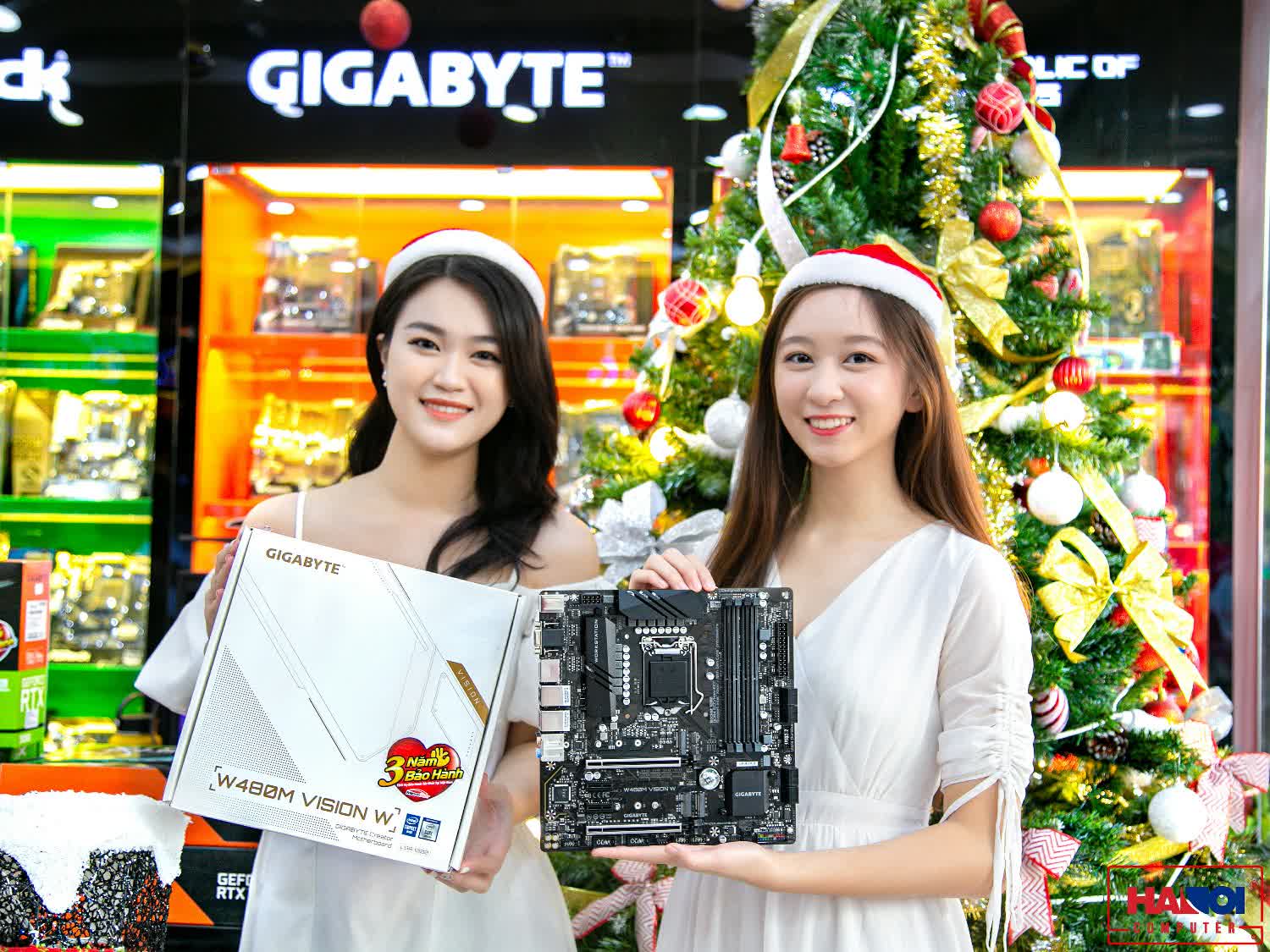 Mainboard Gigabyte W480M VISION W (W480, socket 1200, mATX, 4 khe RAM DDR4)