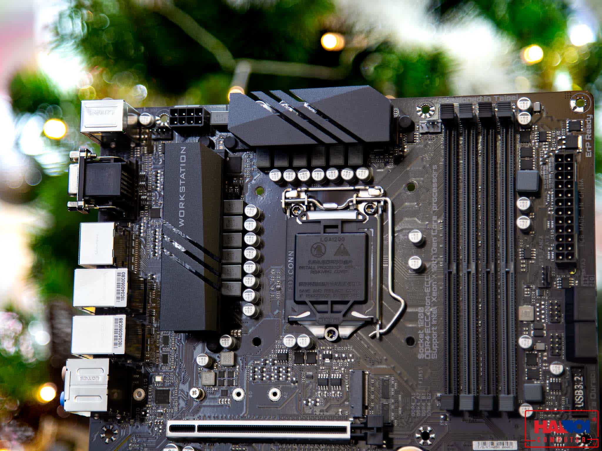 Mainboard Gigabyte W480M VISION W (W480, socket 1200, mATX, 4 khe RAM DDR4)