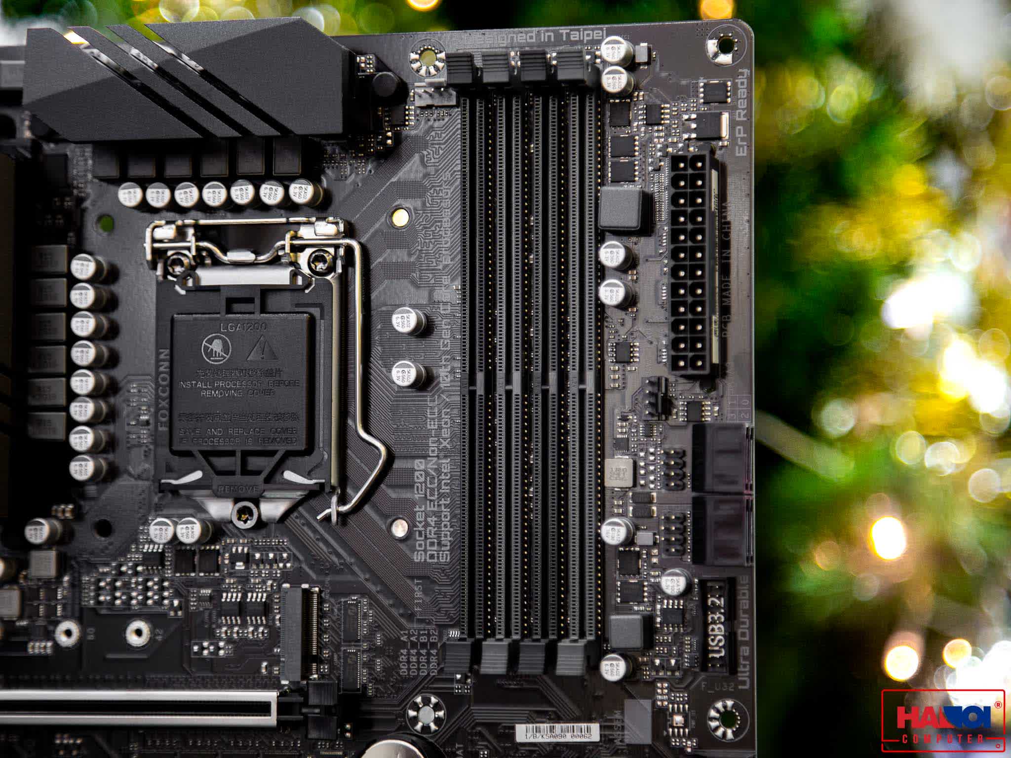 Mainboard Gigabyte W480M VISION W (W480, socket 1200, mATX, 4 khe RAM DDR4)