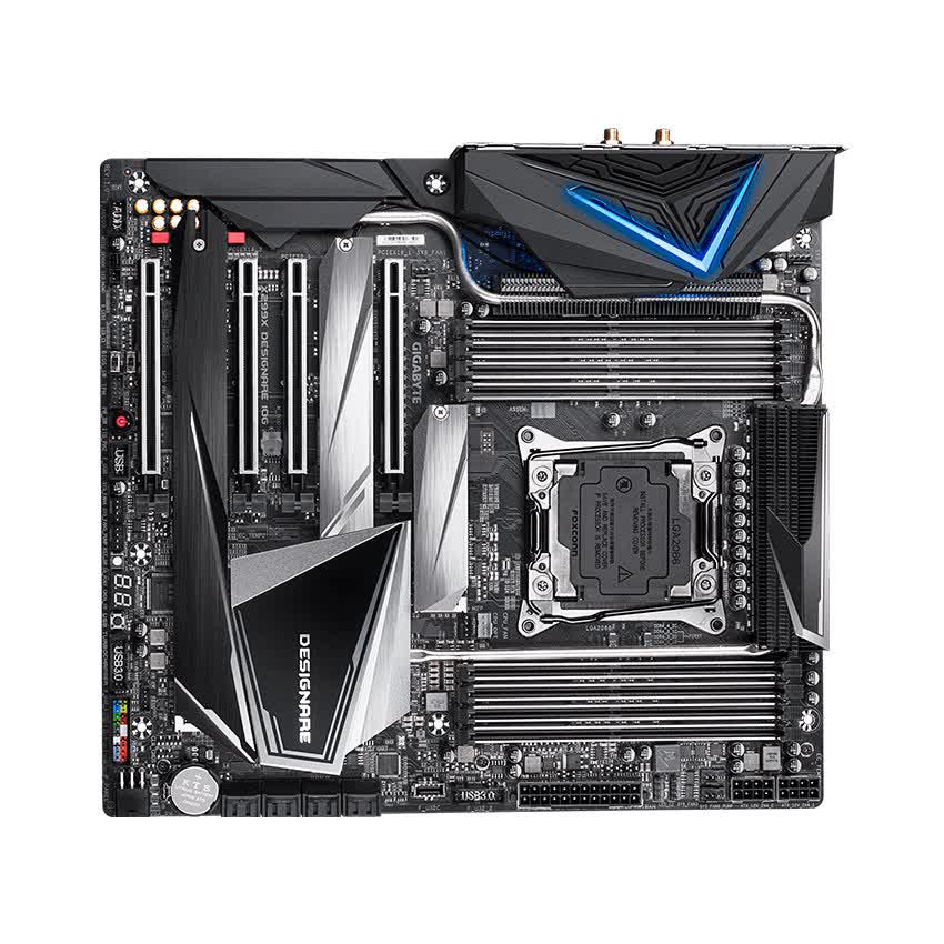 Mainboard GIGABYTE X299X DESIGNARE 10G (Intel X299, Socket 2066, E-ATX, 8 khe RAM DDR4)