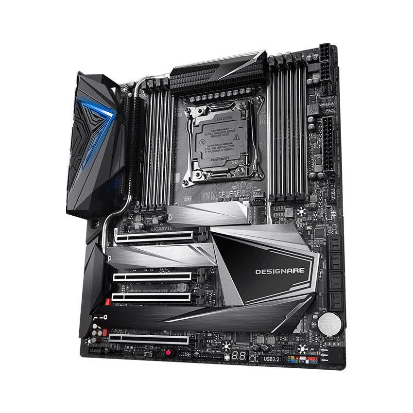 Mainboard GIGABYTE X299X DESIGNARE 10G (Intel X299, Socket 2066, E-ATX, 8 khe RAM DDR4)