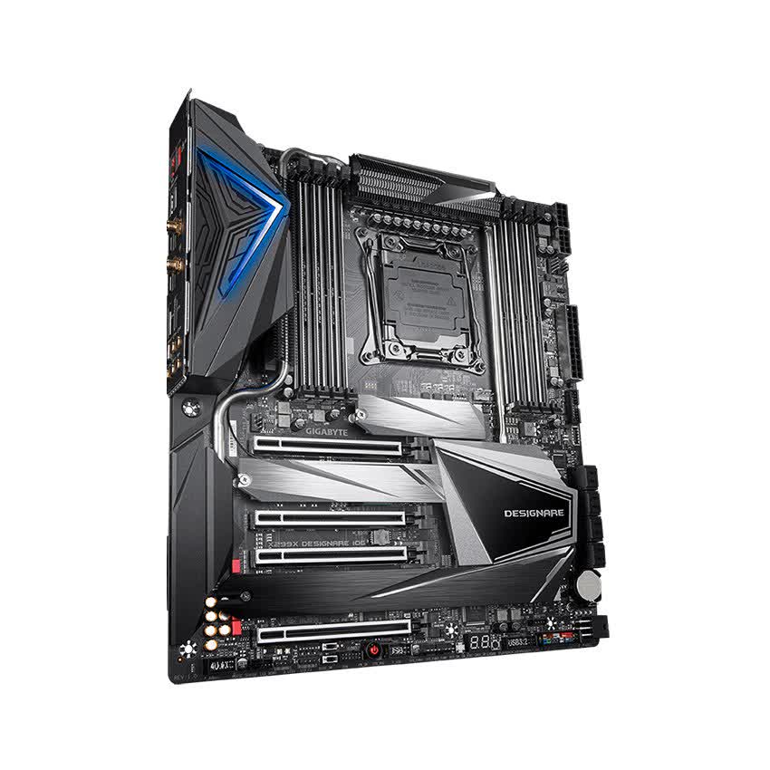 Mainboard GIGABYTE X299X DESIGNARE 10G (Intel X299, Socket 2066, E-ATX, 8 khe RAM DDR4)