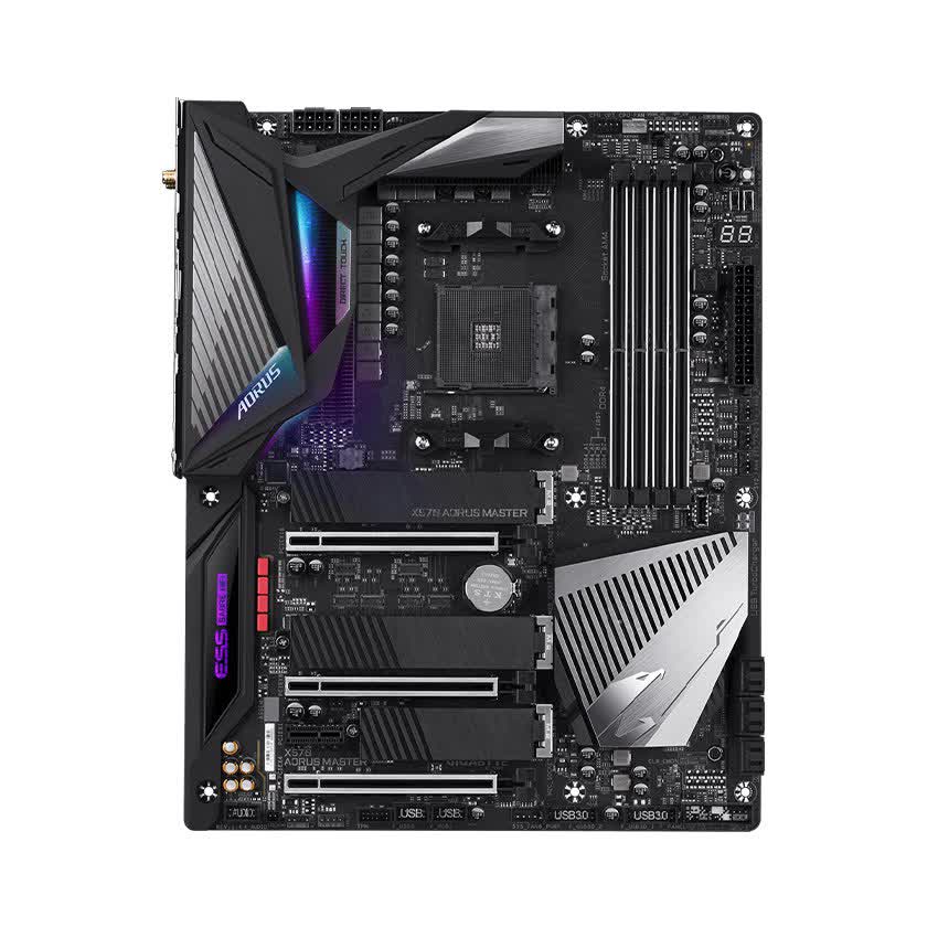 Mainboard GIGABYTE X570 AORUS MASTER (AMD X570, Socket AM4, ATX, 4 khe RAM DDR4)
