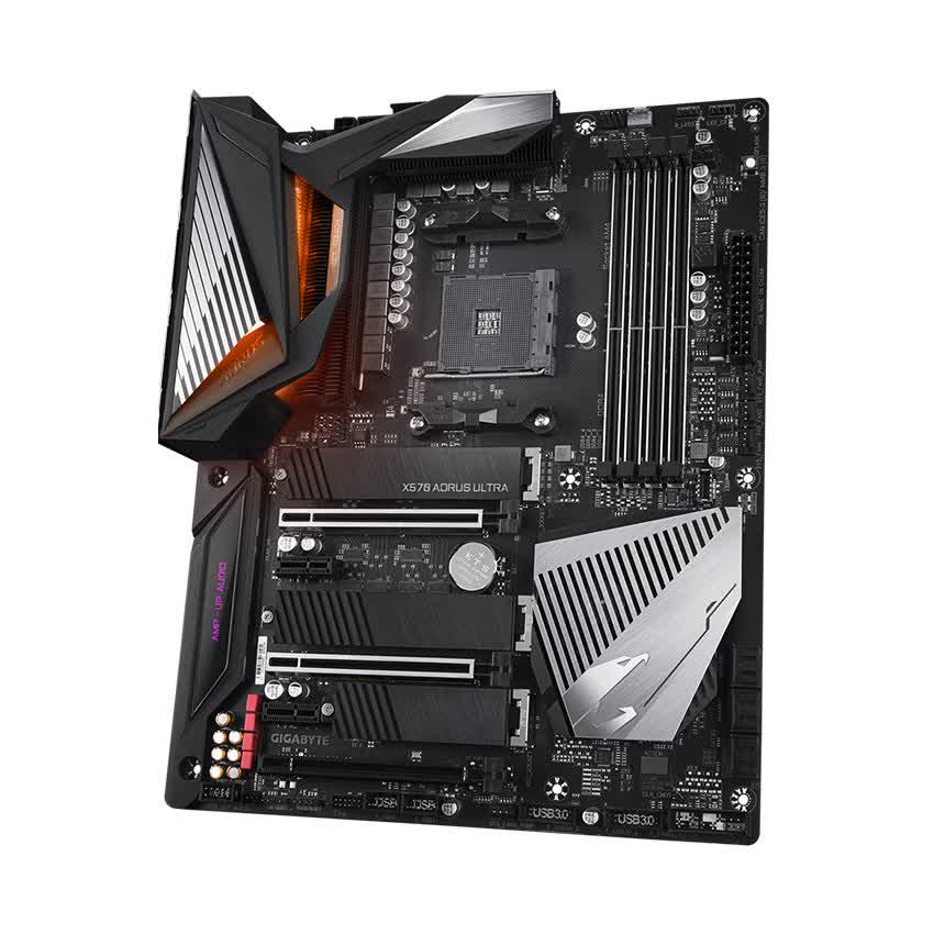 Mainboard GIGABYTE X570 AORUS ULTRA (AMD X570, Socket AM4, ATX, 4 khe RAM DDR4)