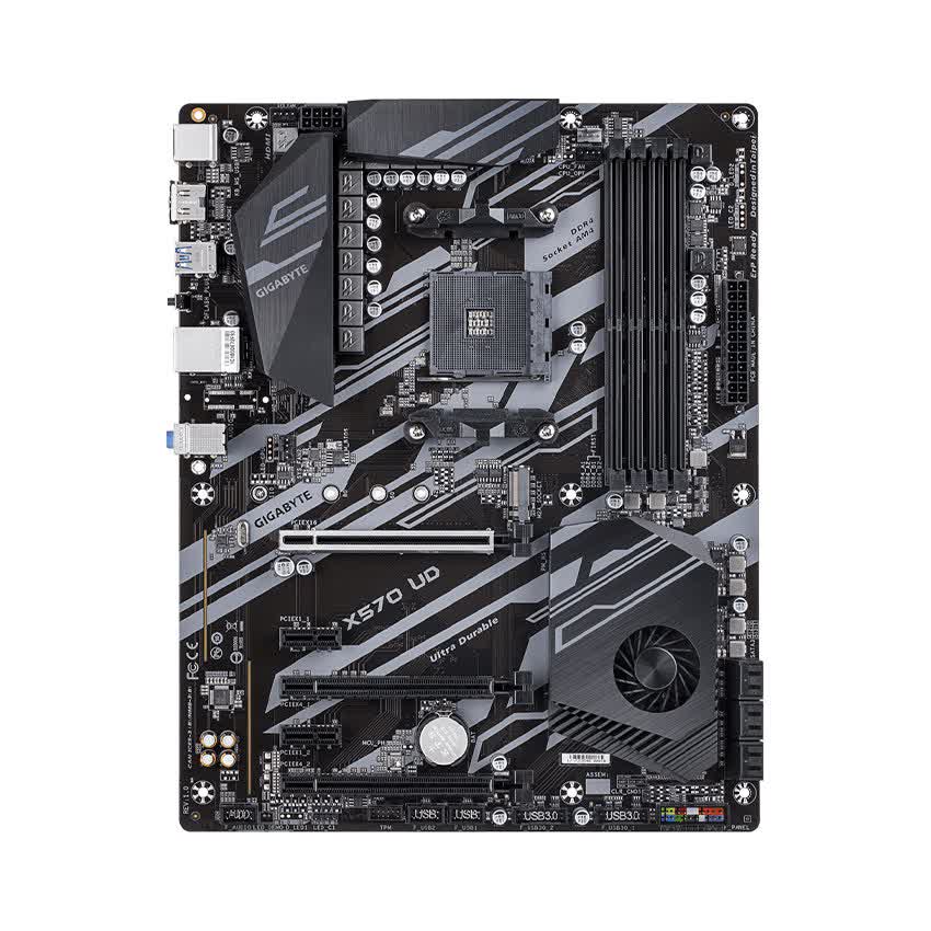 Mainboard GIGABYTE X570 - UD (AMD X570, Socket AM4, ATX, 4 khe RAM DDR4)