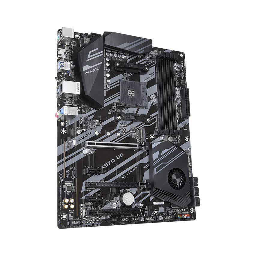 Mainboard GIGABYTE X570 - UD (AMD X570, Socket AM4, ATX, 4 khe RAM DDR4)