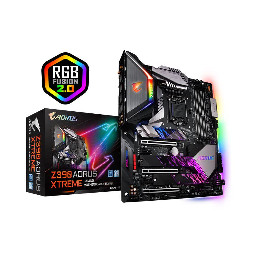 Mainboard GIGABYTE Z390 Aorus Xtreme (Intel Z390, Socket 1151, ATX, 4 khe RAM DDR4)