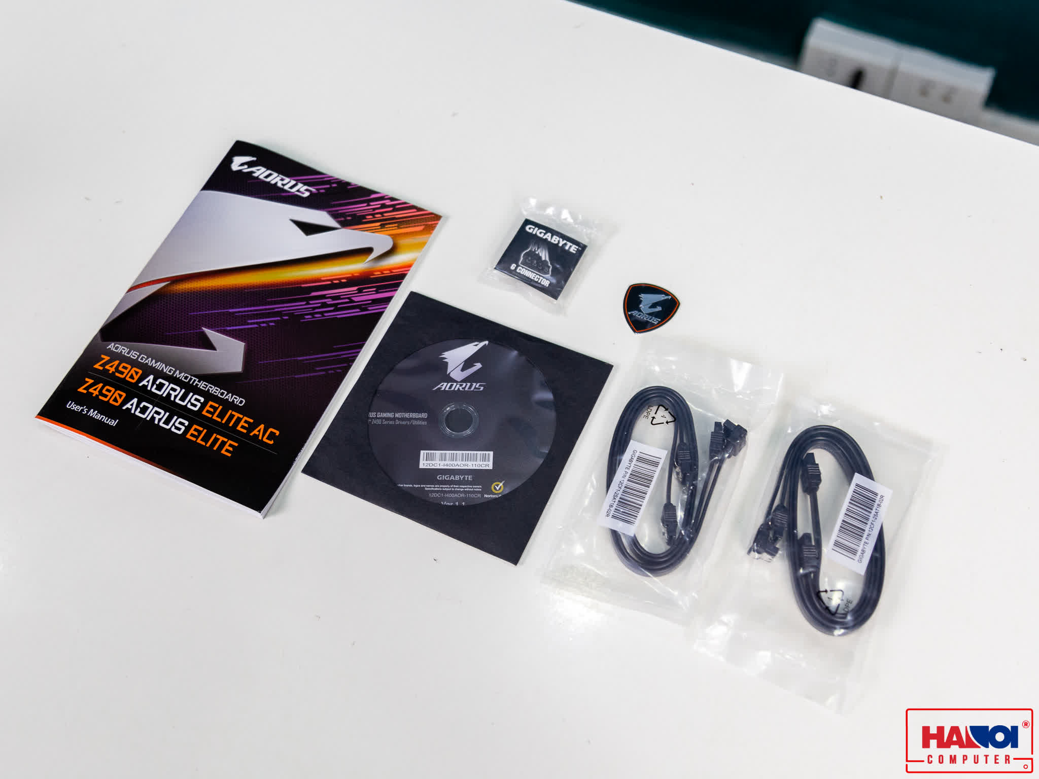 Mainboard GIGABYTE Z490 AORUS ELITE (Intel Z490, Socket 1200, ATX, 4 khe RAM DDR4)