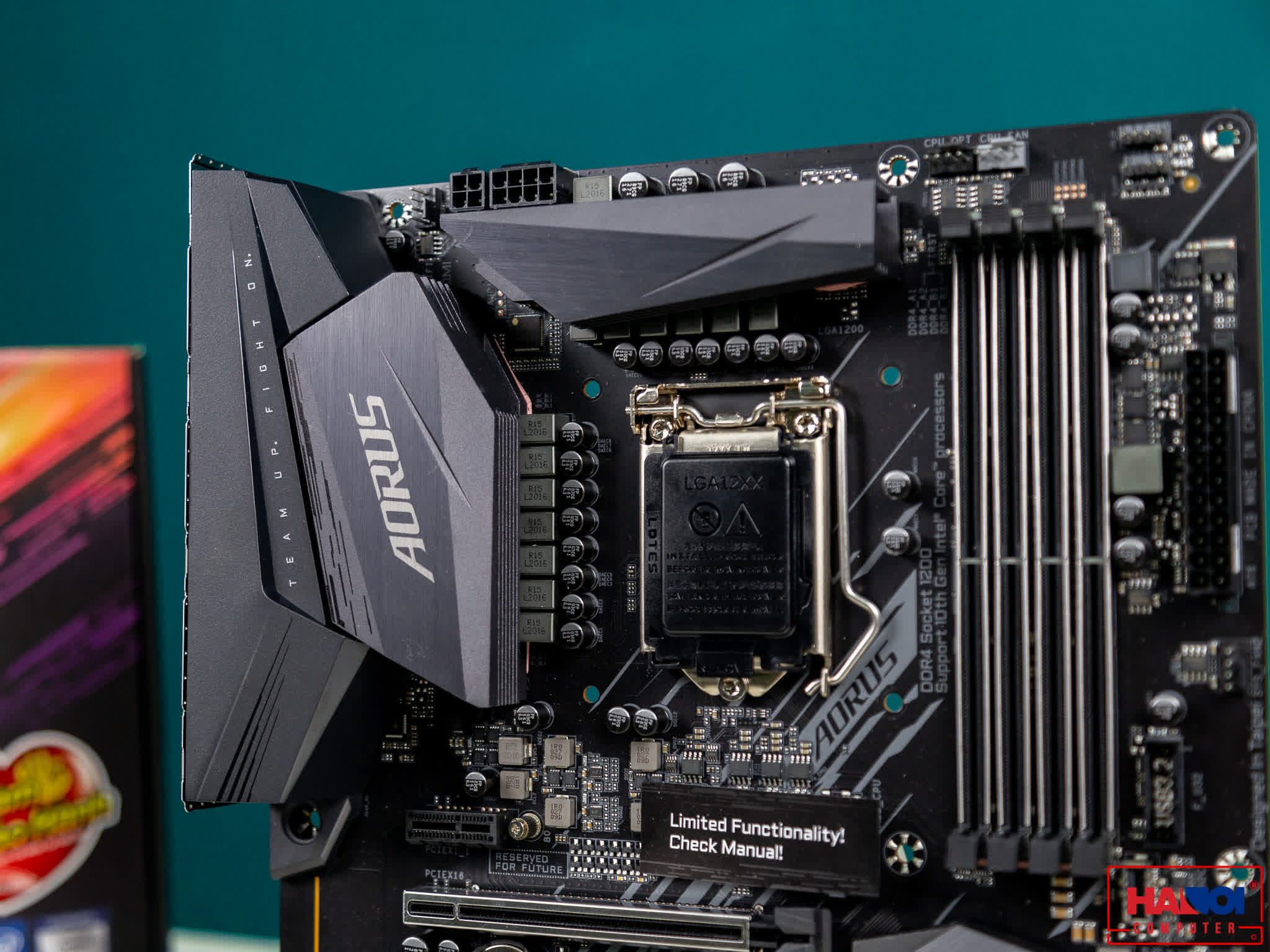 Mainboard GIGABYTE Z490 AORUS ELITE (Intel Z490, Socket 1200, ATX, 4 khe RAM DDR4)