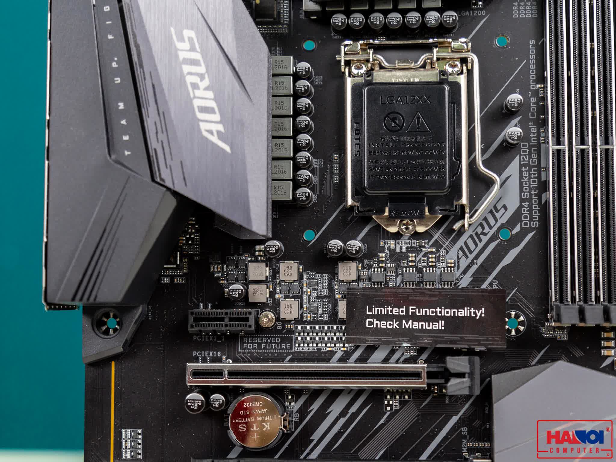 Mainboard GIGABYTE Z490 AORUS ELITE (Intel Z490, Socket 1200, ATX, 4 khe RAM DDR4)