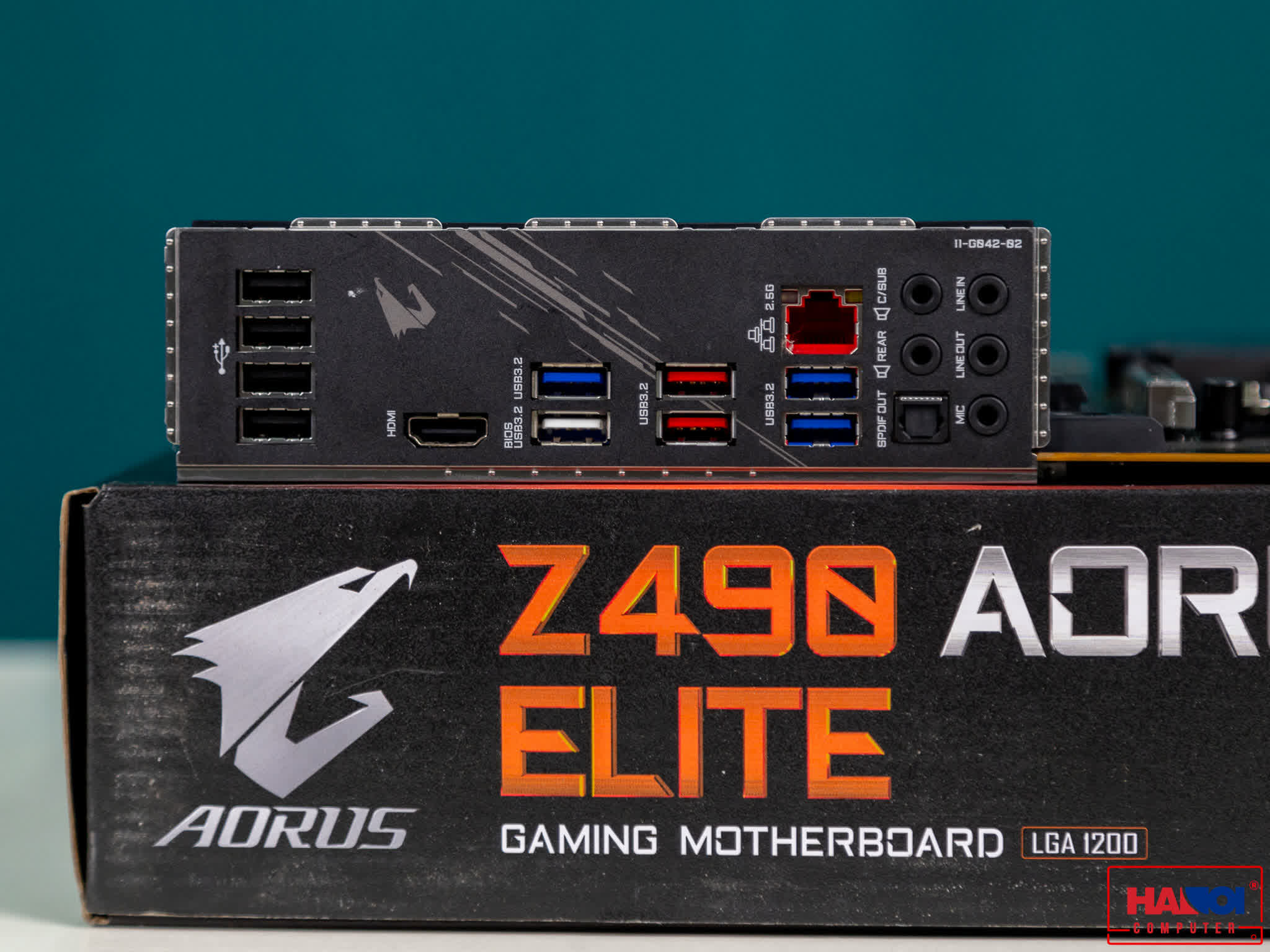Mainboard GIGABYTE Z490 AORUS ELITE (Intel Z490, Socket 1200, ATX, 4 khe RAM DDR4)