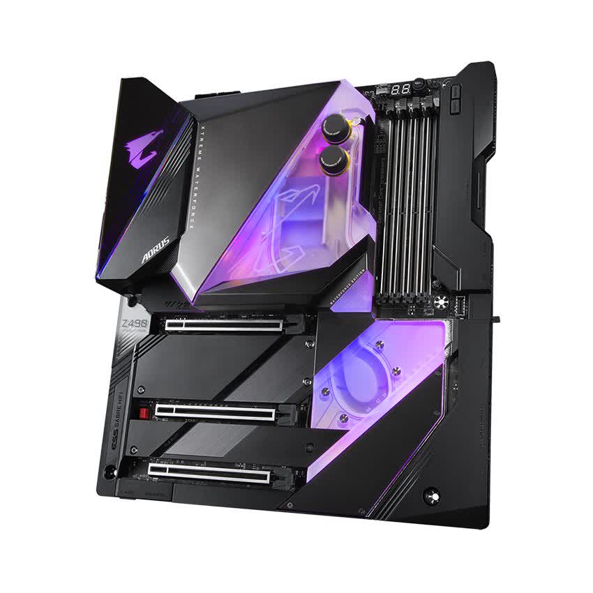 Mainboard GIGABYTE Z490 AORUS XTREME WATERFORCE (Intel Z490, Socket 1200, E-ATX, 4 khe RAM DDR4)