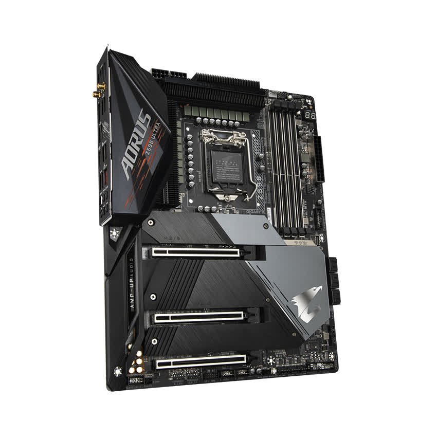 Mainboard Gigabyte Z590 AORUS ULTRA (Intel Z590, Socket 1200, ATX, 4 khe Ram DDR4)