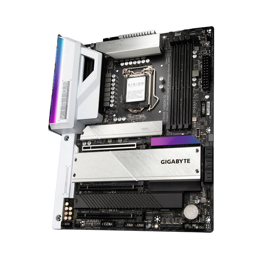 Mainboard Gigabyte Z590 VISION G (Intel Z590, Socket 1200, ATX, 4 khe Ram DDR4)