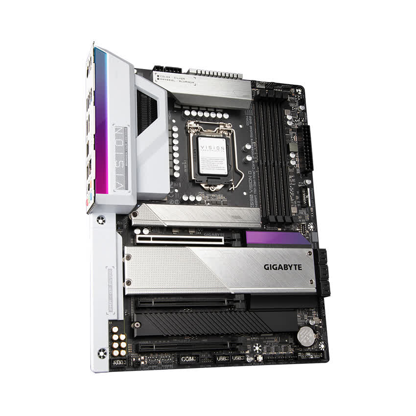 Mainboard Gigabyte Z590 VISION G (Intel Z590, Socket 1200, ATX, 4 khe Ram DDR4)