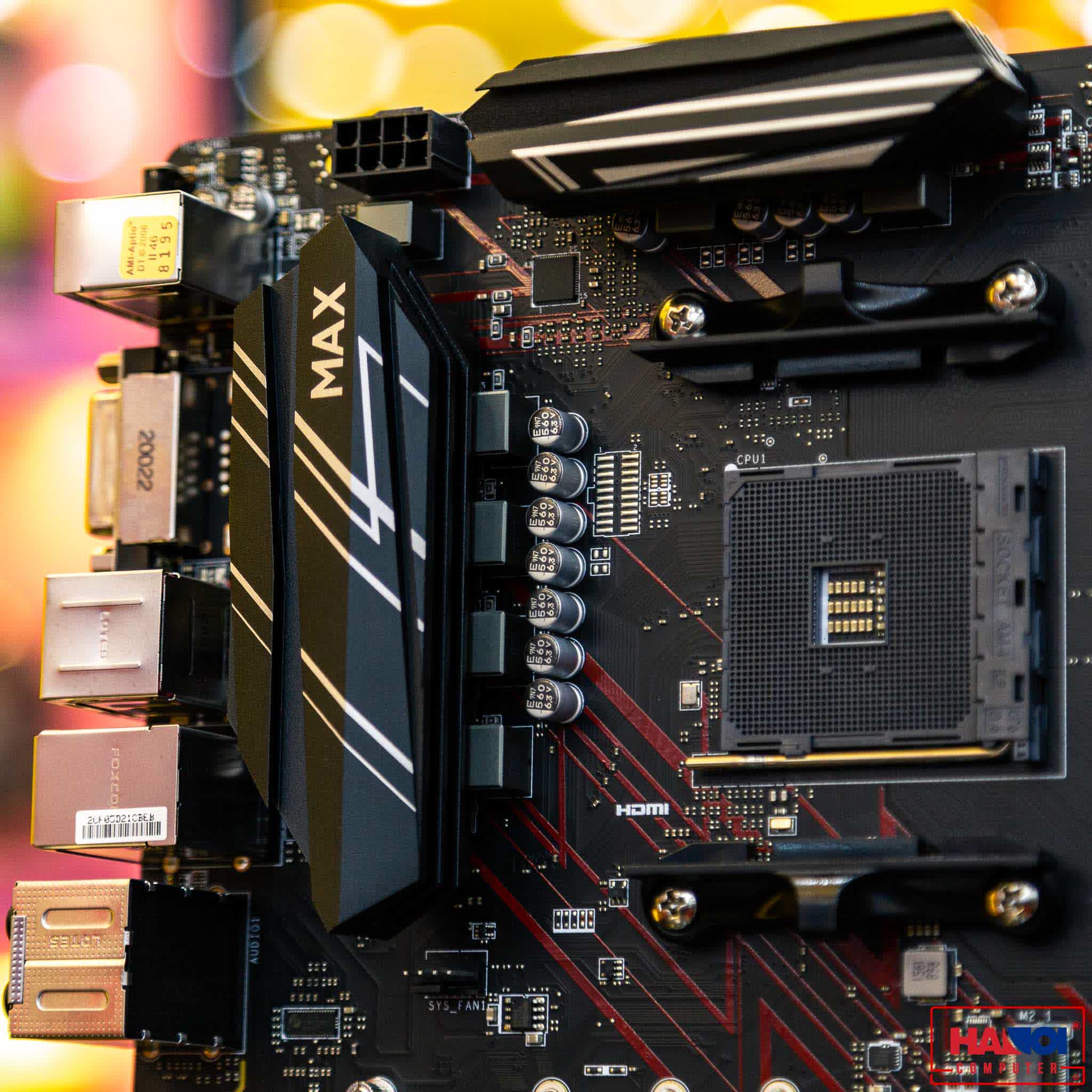 Mainboard MSI B450 GAMMING PLUS MAX (AMD B450, Socket AM4, m-ATX, 4 khe RAM DDR4)