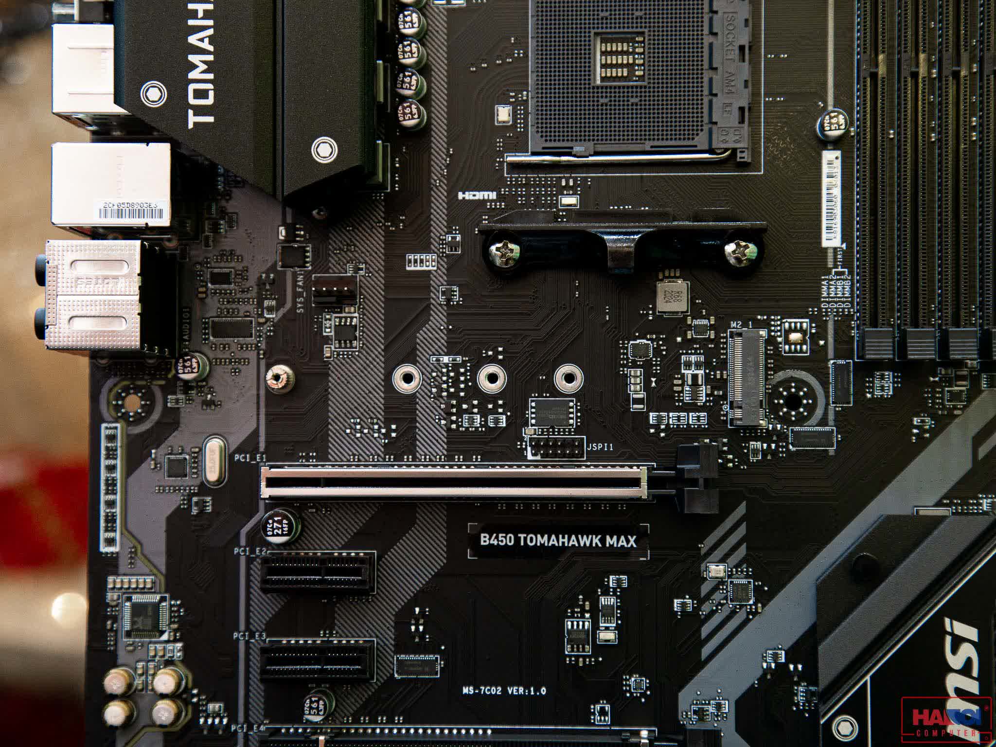 Mainboard MSI B450 TOMAHAWK MAX (AMD B450, Socket AM4, ATX, 4 khe RAM DDR4)