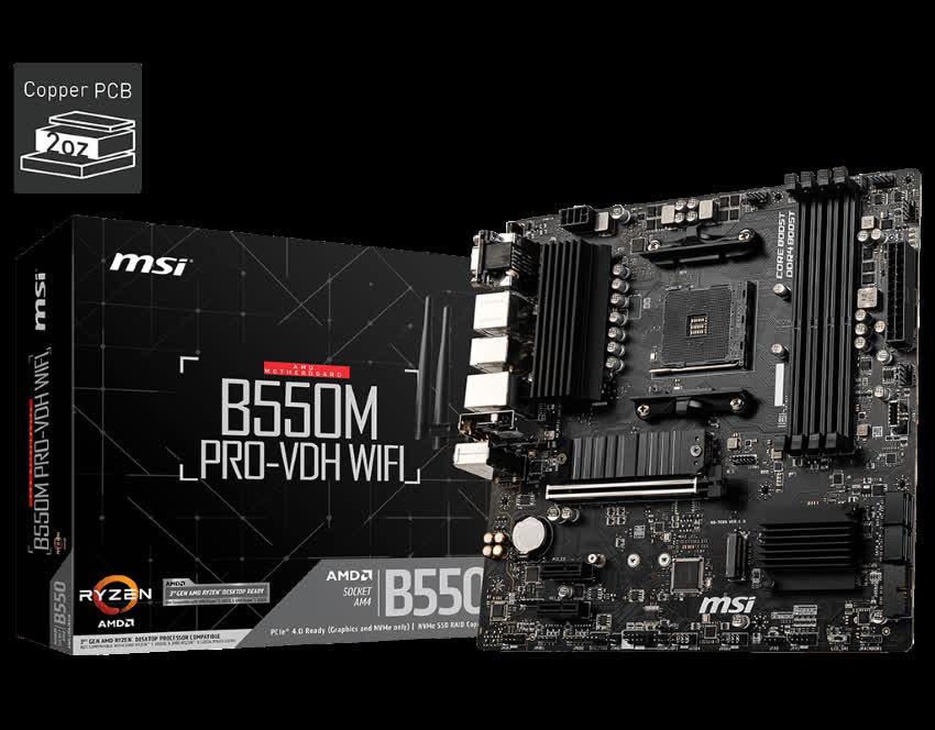 Mainboard MSI B550M PRO-VDH WIFI