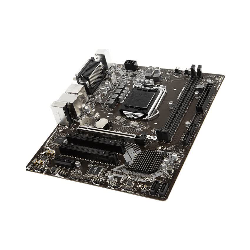 Mainboard MSI H310M PRO - VHL (Intel H310, Socket 1151, m-ATX, 2 khe RAM DDR4)