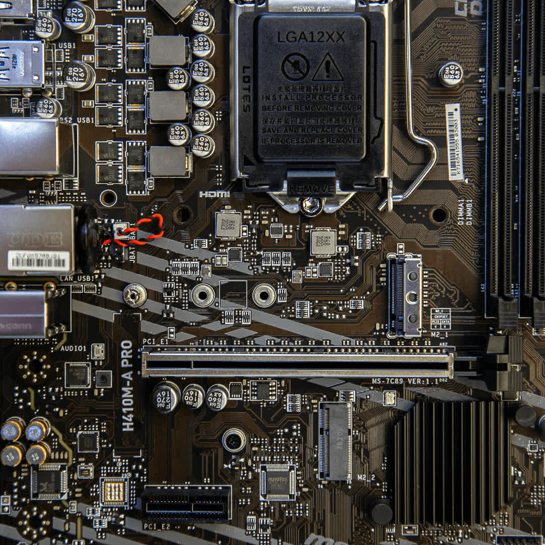 Mainboard MSI H410M-A PRO (Intel H410, Socket 1200, m-ATX, 2 khe RAM DDR4)
