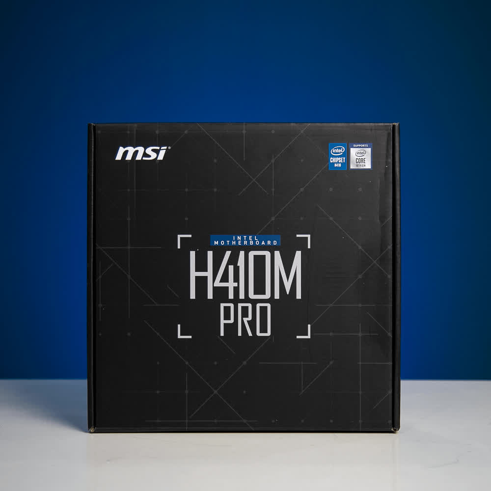 Mainboard MSI H410M PRO (Intel H410, Socket 1200, m-ATX, 2 khe RAM DDR4)