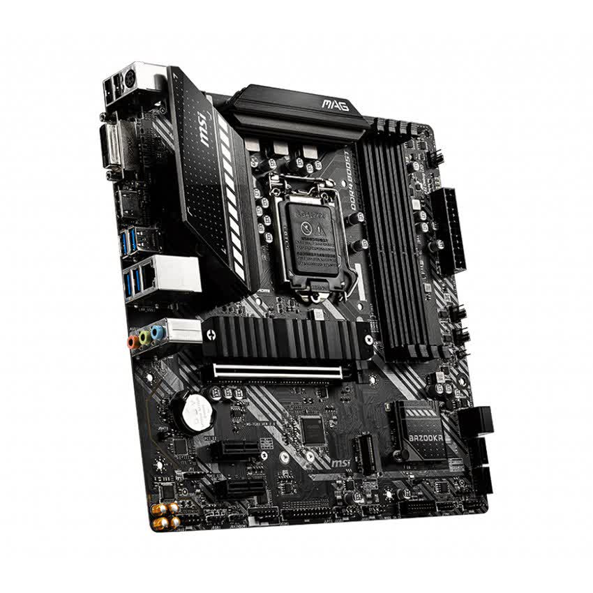 Mainboard MSI MAG B460M BAZOOKA (Intel B460, Socket 1200, m-ATX, 4 khe RAM DDR4)