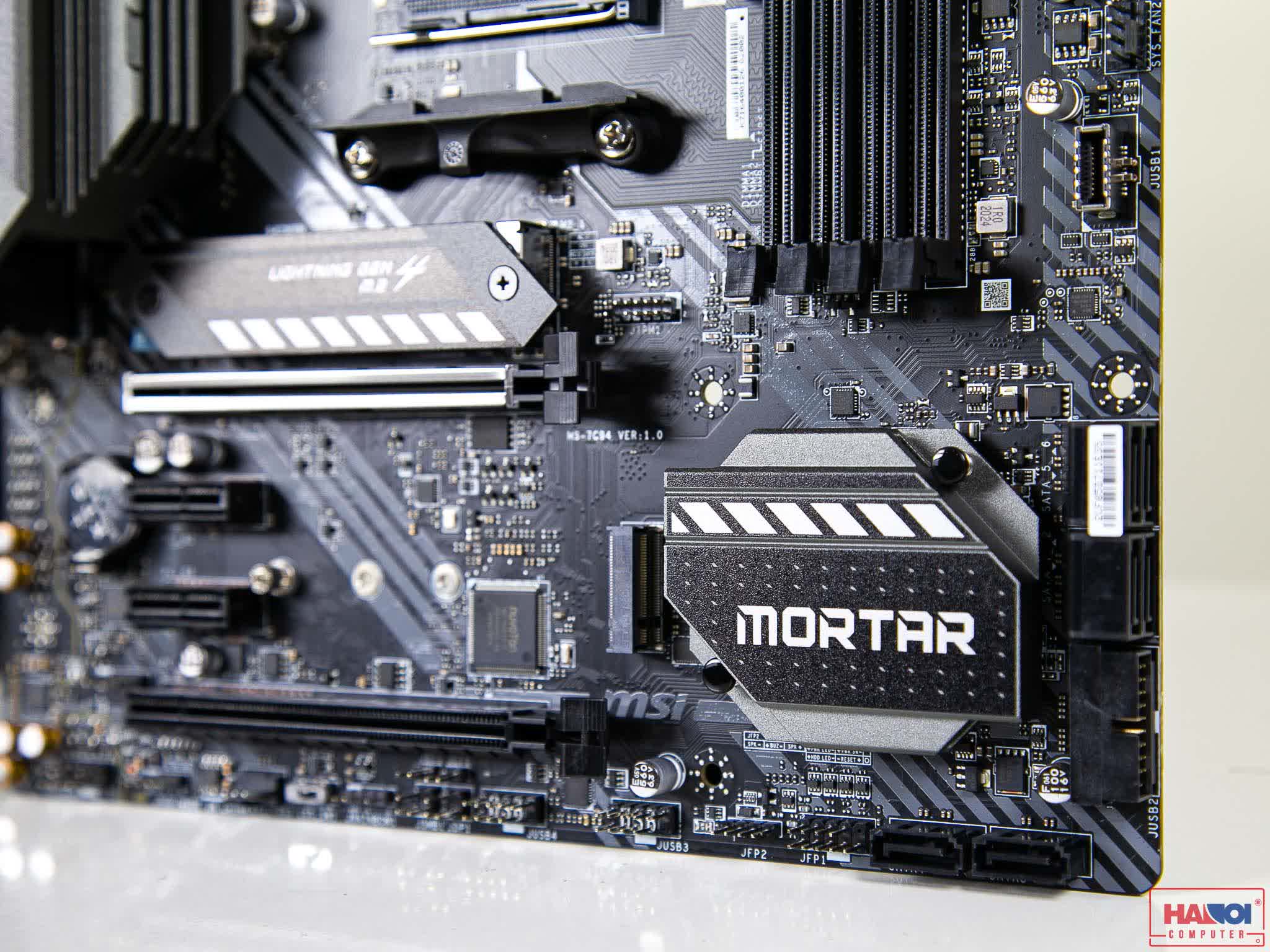 Mainboard MSI MAG B550M MORTAR (AMD B550, Socket AM4, m-ATX, 4 khe RAM DDR4)