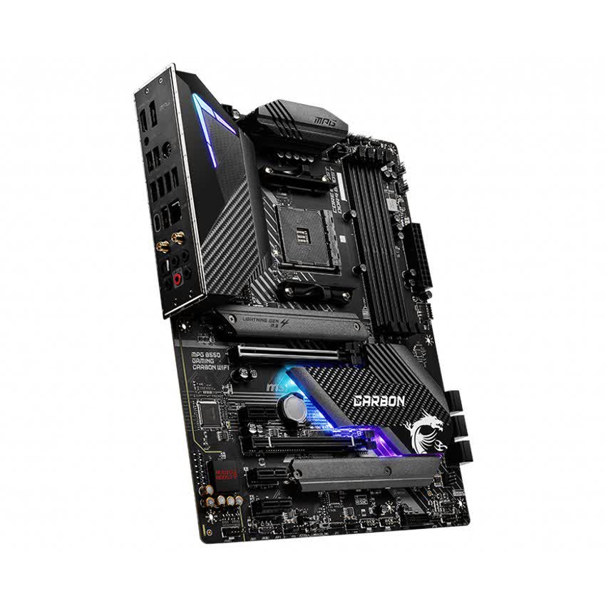 Mainboard MSI MPG B550 GAMING CARBON WIFI (AMD B550 Socket AM4 ATX 4 khe RAM DDR4)