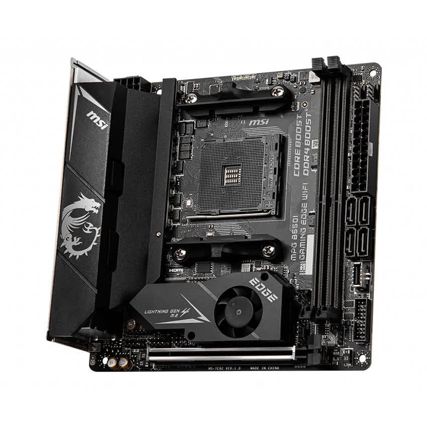 Mainboard MSI MPG B550I GAMING EDGE WIFI (AMD B550 Socket AM4 Mini-ATX 2 khe RAM DDR4)