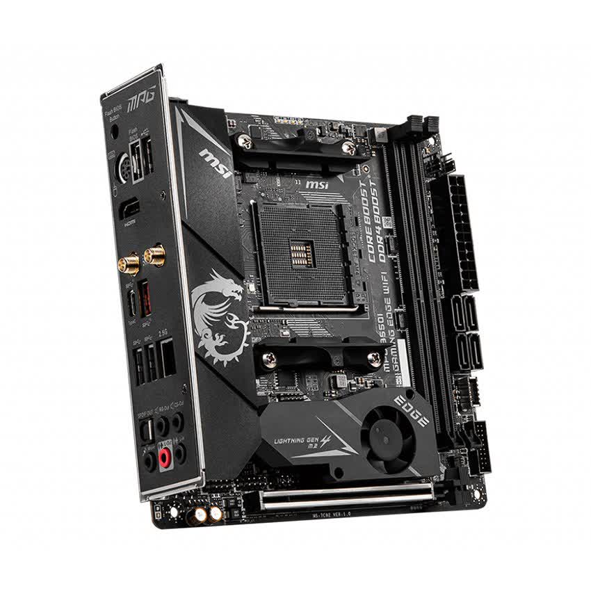 Mainboard MSI MPG B550I GAMING EDGE WIFI (AMD B550 Socket AM4 Mini-ATX 2 khe RAM DDR4)