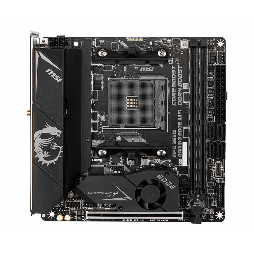 Mainboard MSI MPG B550I GAMING EDGE WIFI (AMD B550 Socket AM4 Mini-ATX 2 khe RAM DDR4)