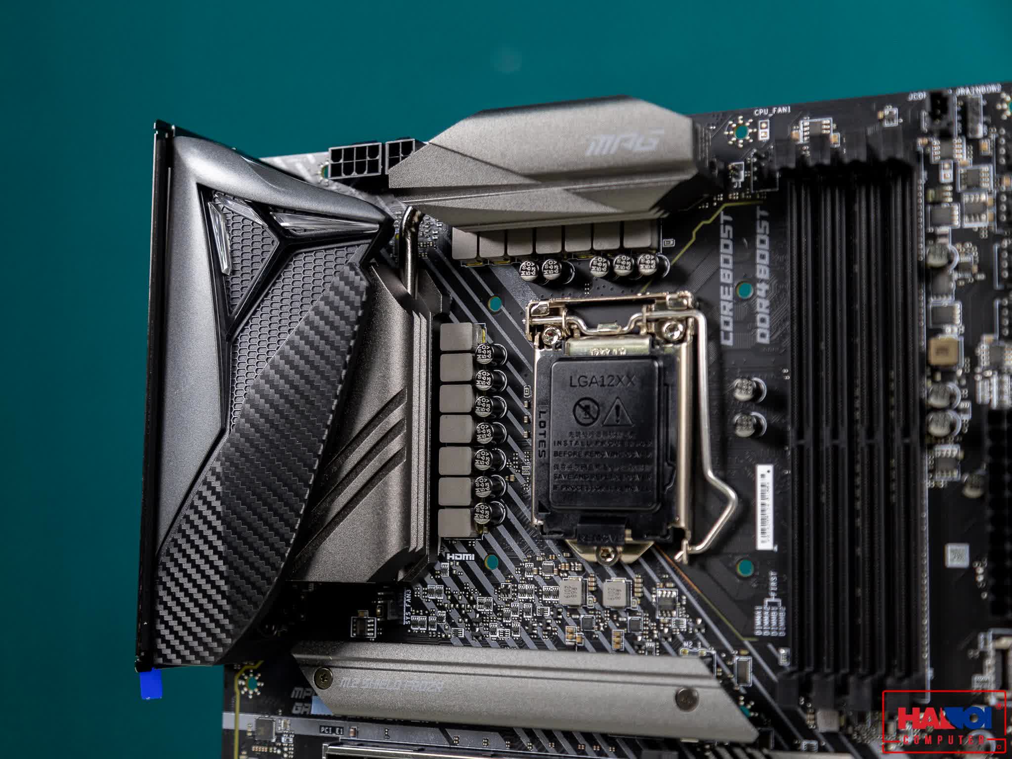 Mainboard MSI MPG Z490 GAMING CARBON WIFI (Intel Z490, Socket 1200, ATX, 4 khe RAM DDR4)