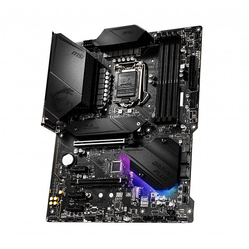 Mainboard MSI MPG Z490 GAMING PLUS (Intel Z490, Socket 1200, ATX, 4 khe RAM DDR4)