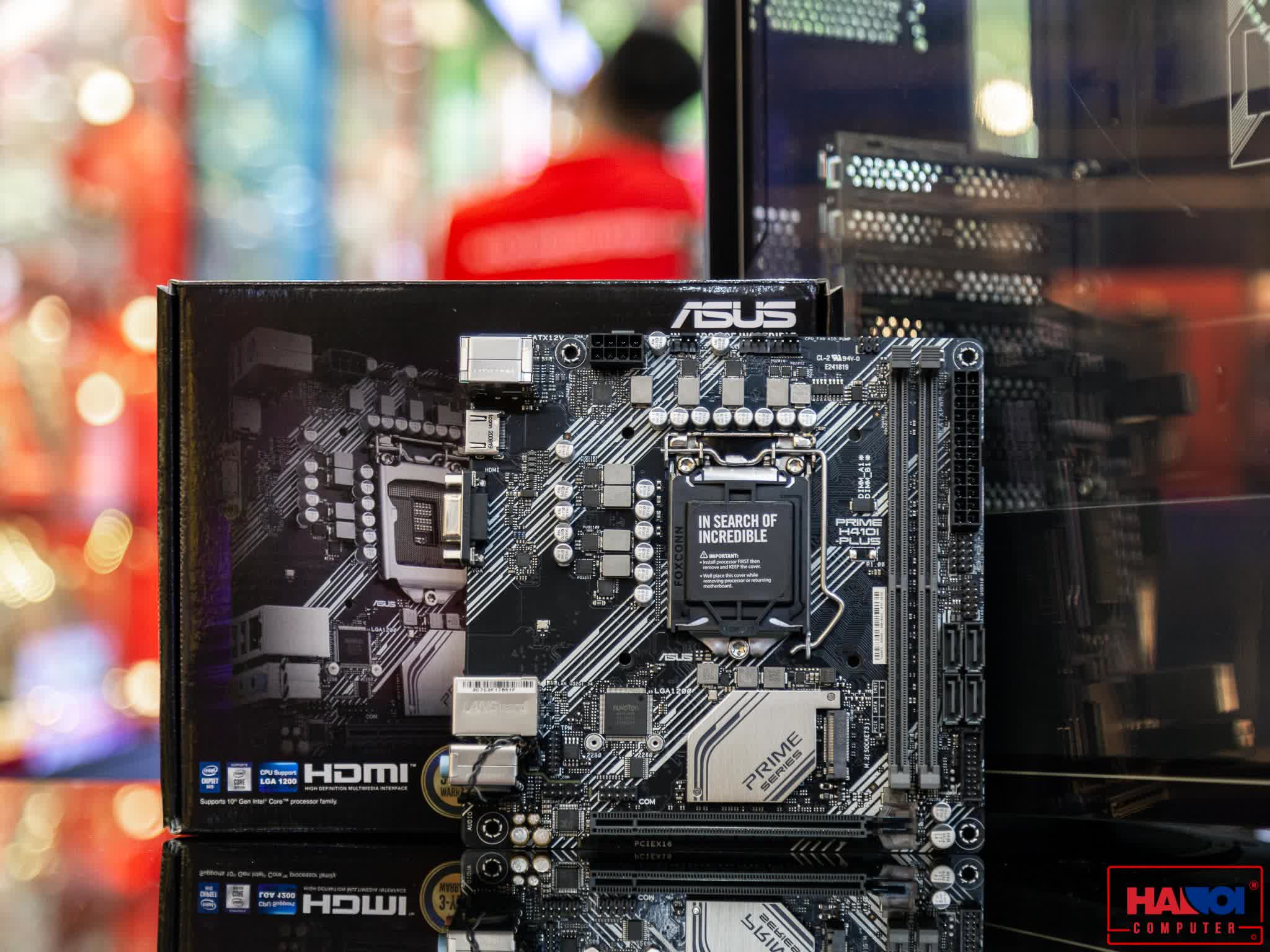 Mainboard ASUS PRIME H410I-PLUS (Intel H410, Socket 1200, Mini-ITX, 2 khe Ram DDR4)