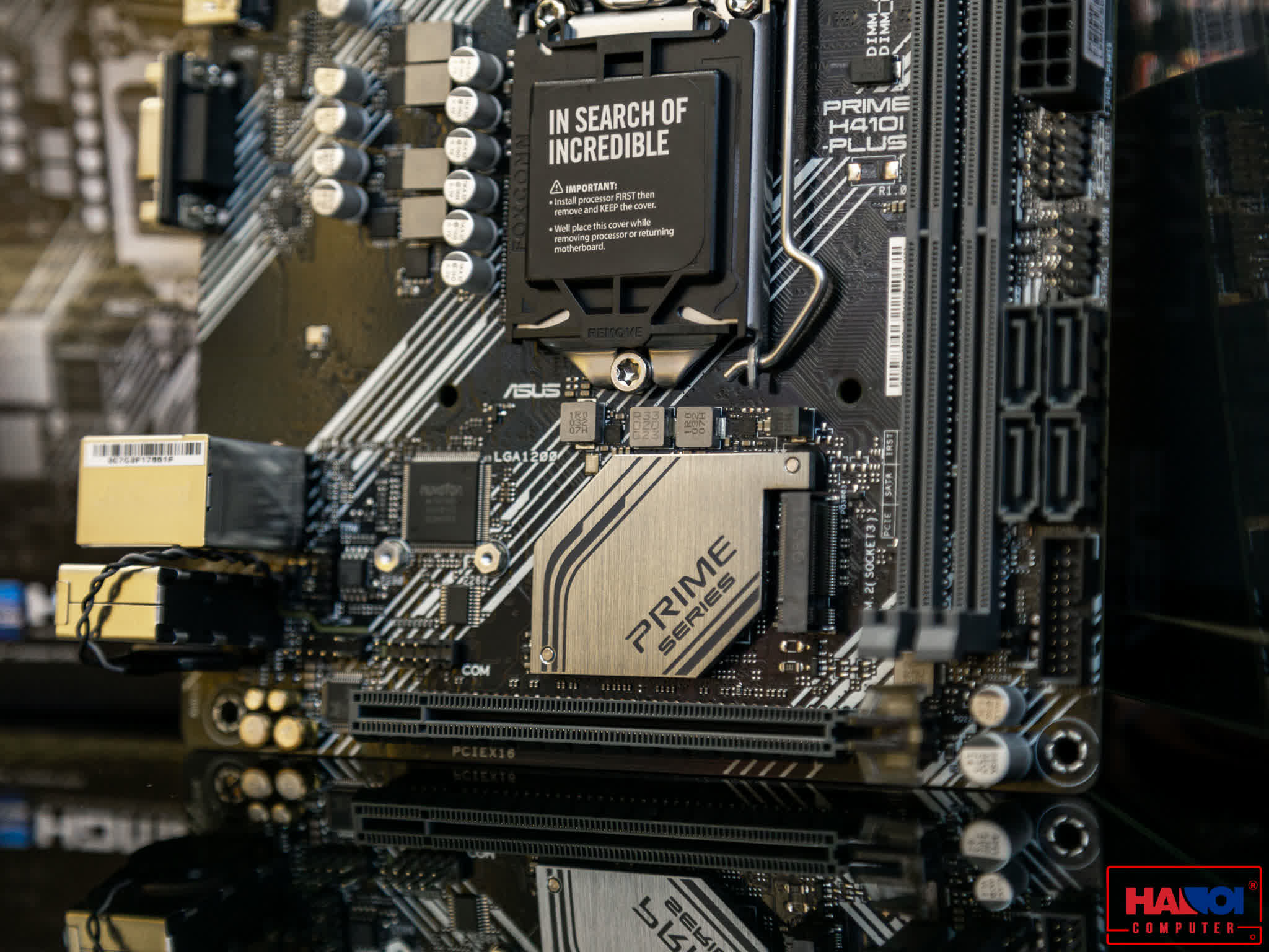 Mainboard ASUS PRIME H410I-PLUS (Intel H410, Socket 1200, Mini-ITX, 2 khe Ram DDR4)