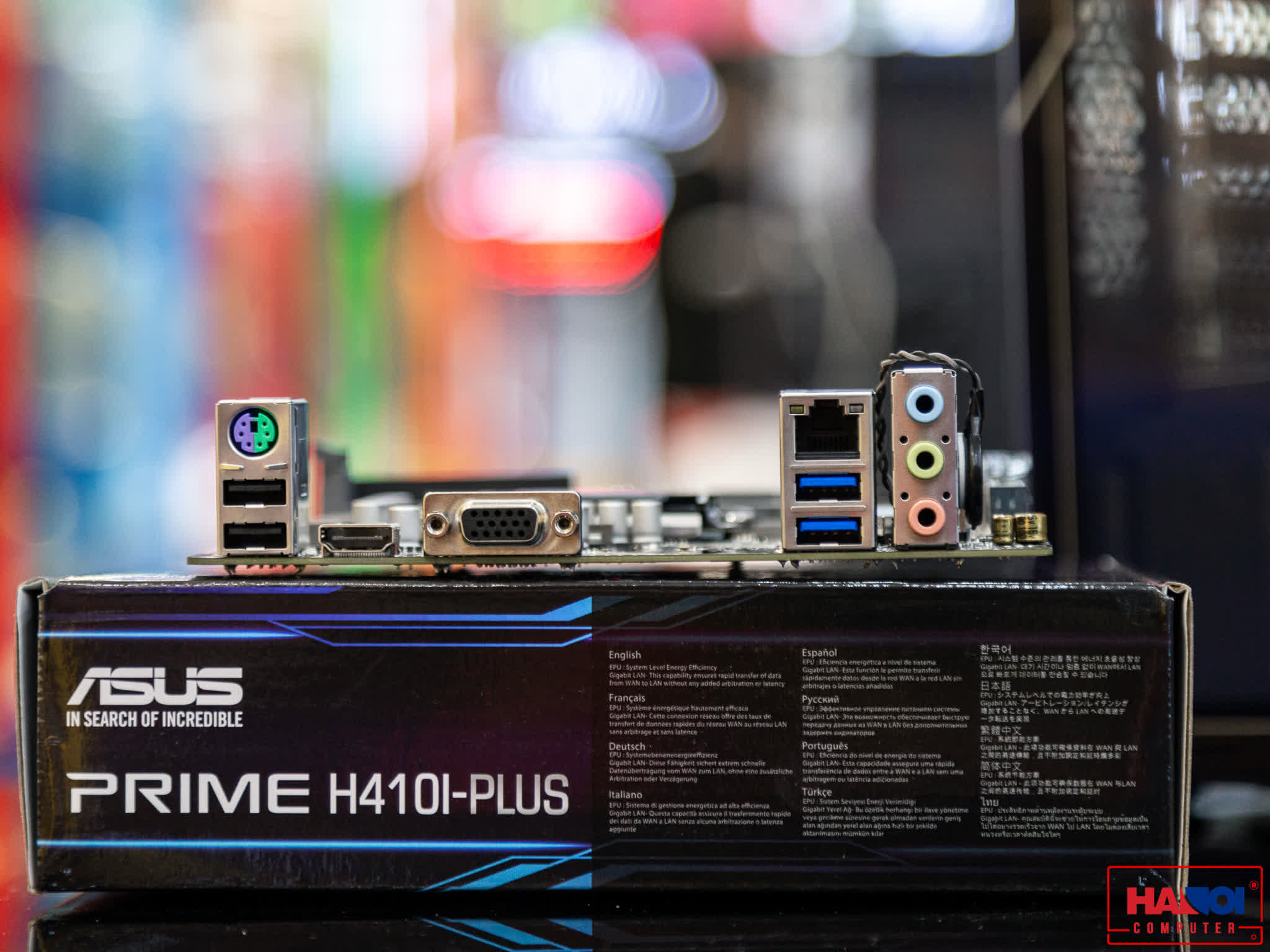 Mainboard ASUS PRIME H410I-PLUS (Intel H410, Socket 1200, Mini-ITX, 2 khe Ram DDR4)