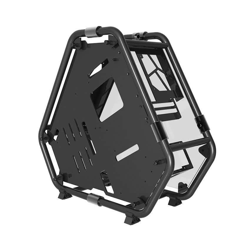 Case ID Cooling Stream 2 - Frame Tubing Aluminium Premium M-ATX