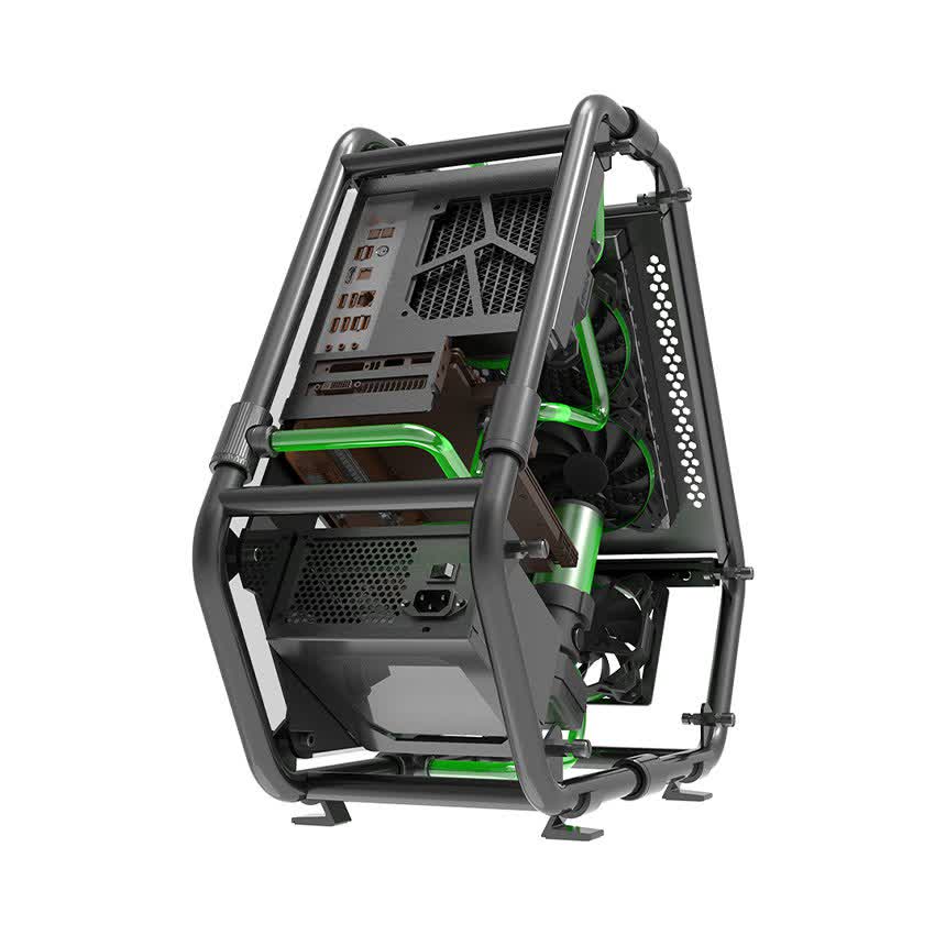 Case ID Cooling Stream 2 - Frame Tubing Aluminium Premium M-ATX