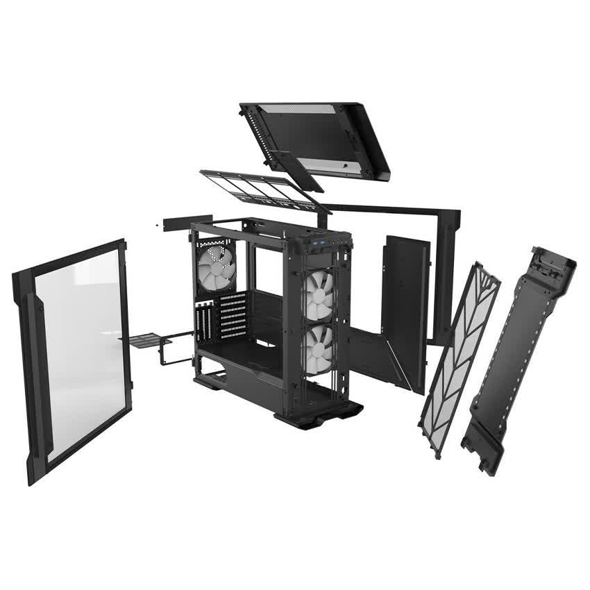 Case Phanteks Enthoo Evolv X ATX Case, Tempered Glass Window - Black ( PH-ES518XTG_DBK01 )