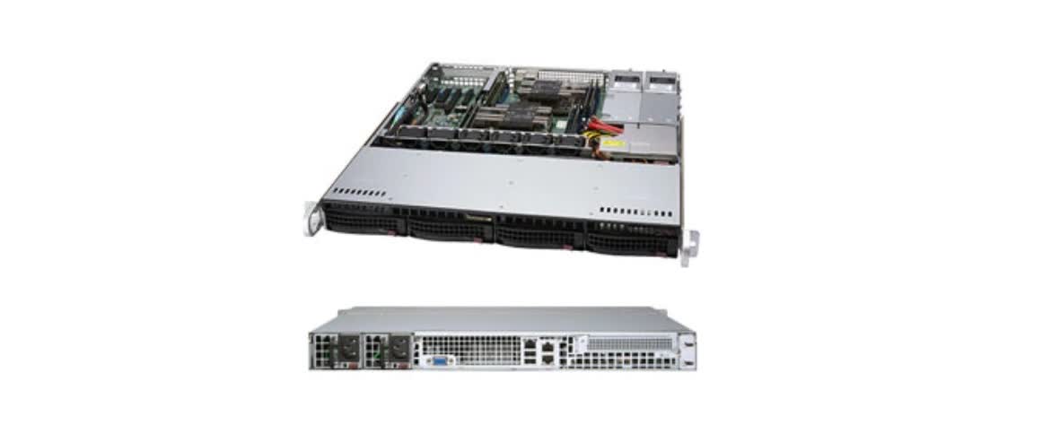 Chassis Supermicro CSE-111TQ-563CB (Rack 1U / 560W Gold)