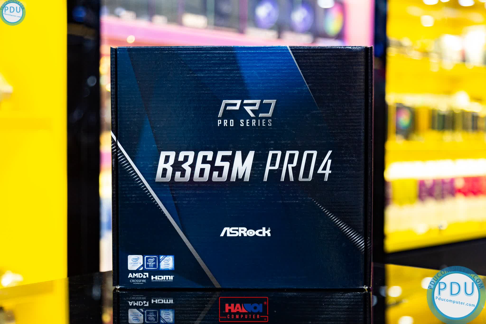 Mainboard ASROCK B365M - Pro4 (Intel B365, Socket 1151, m-ATX, 4 khe RAM DDR4)