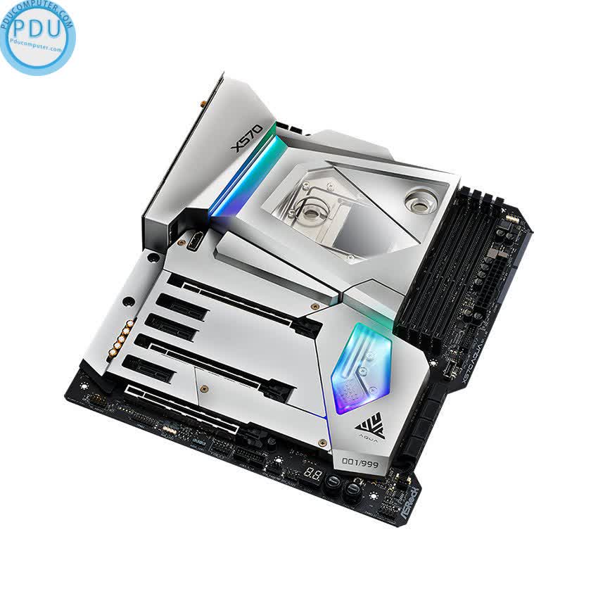 Mainboard ASROCK Z490 AQUA (Intel Z490, Socket 1200, E-ATX, 4 khe Ram DDR4)