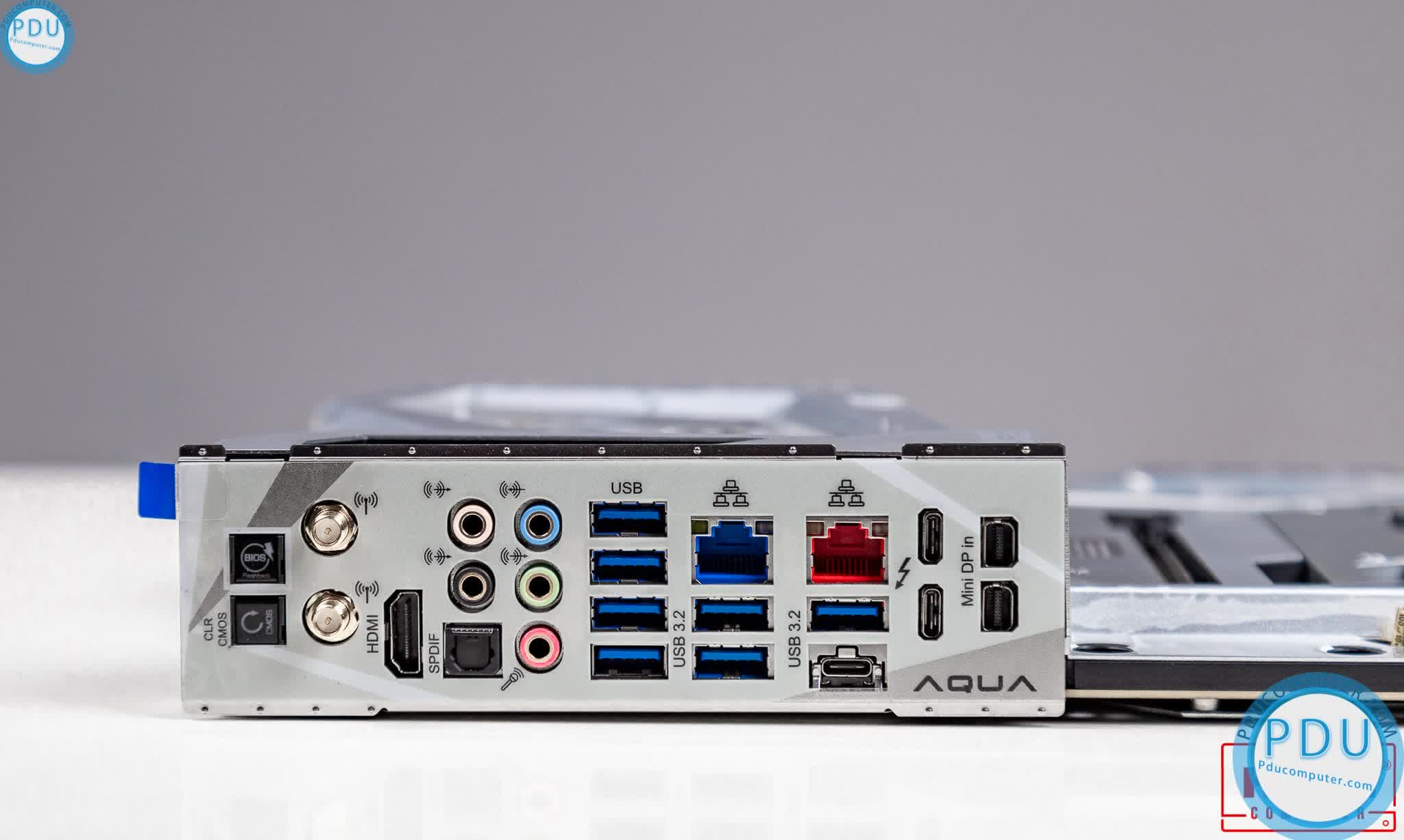 Mainboard ASROCK Z490 AQUA (Intel Z490, Socket 1200, E-ATX, 4 khe Ram DDR4)