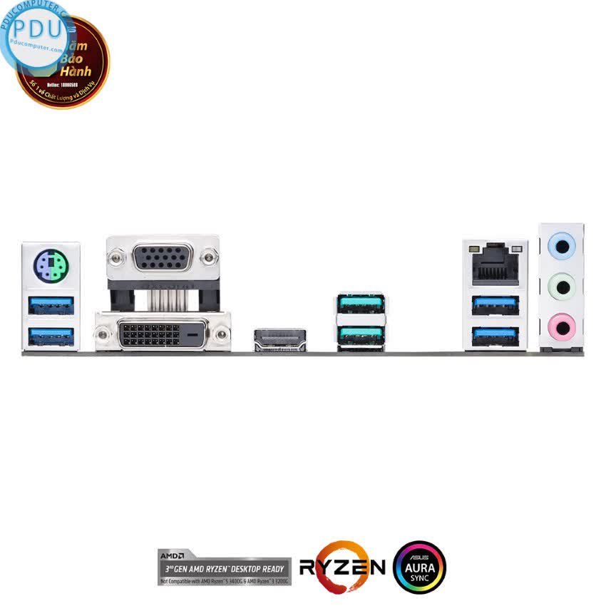 Mainboard ASUS PRIME B550M-A (WI-FI) (AMD B550, Socket AM4,m- ATX, 4 khe RAM DRR4)