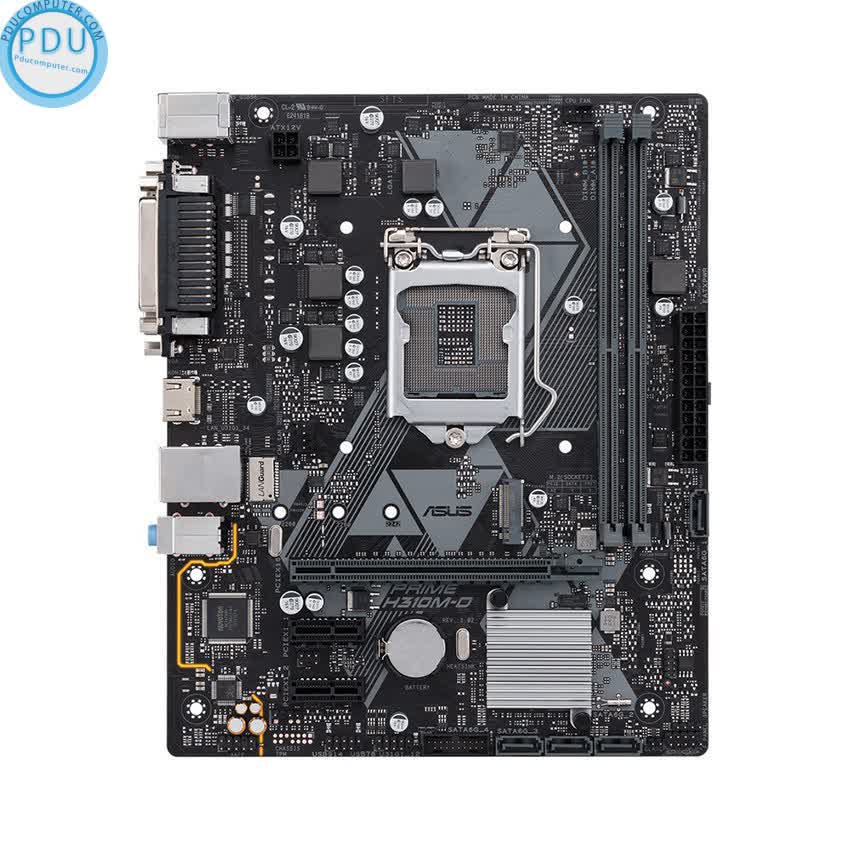 Mainboard ASUS PRIME H310M-D (Intel H310, Socket 1151, m-ATX, 2 khe RAM DDR4)
