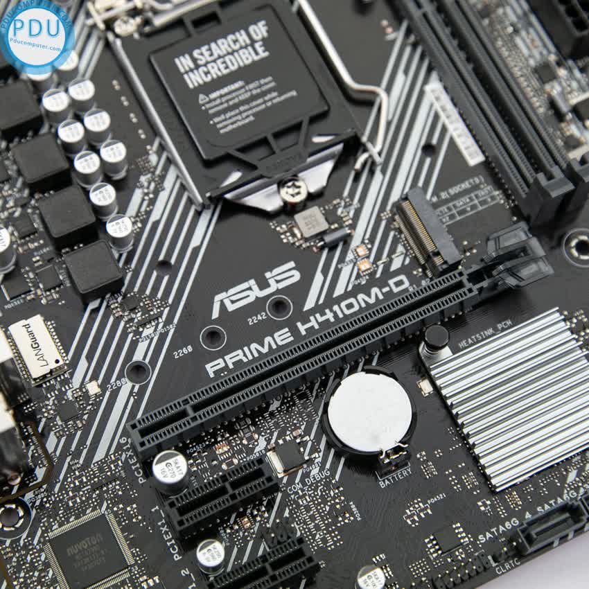 Mainboard ASUS PRIME H410M-D (Intel H410, Socket 1200, m-ATX, 2 khe Ram DDR4)