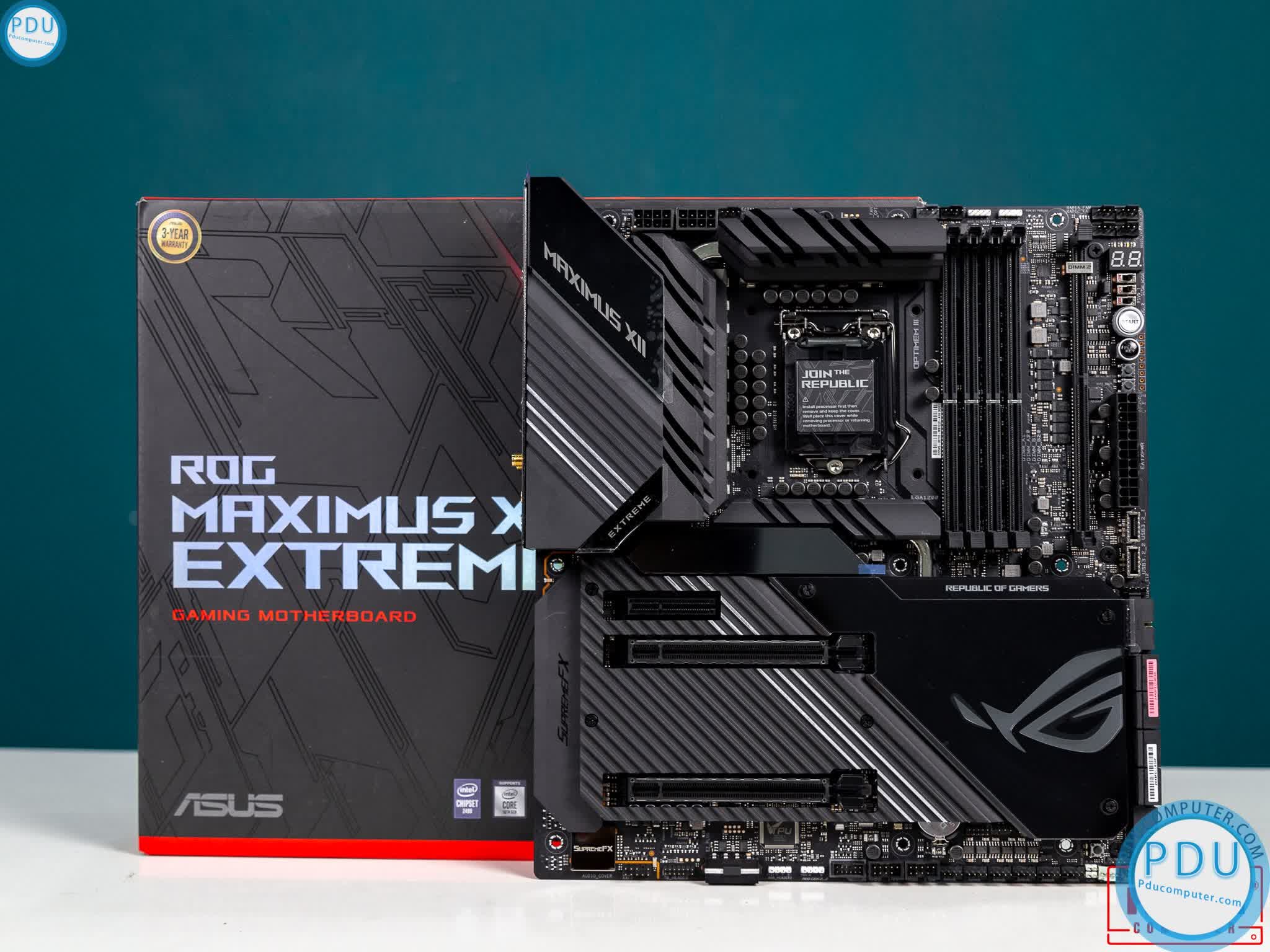 Mainboard ASUS ROG MAXIMUS XII EXTREME (Intel Z490, Socket 1200, E-ATX, 4 khe RAM DDR4)